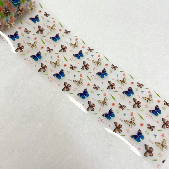 Nailart foil set 10 designs butterflies & tropical - Picture 7 of 13